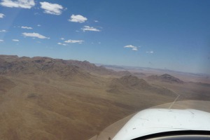 Namibie - poušt Namib - pouštní hory