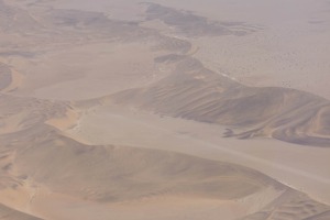 Namibie - poušt Namib