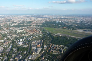 Vstup do okruhu, letiště Roskilde, Dánsko