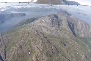 Norsko - ledovec Svartisen - okolí