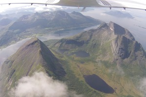 Norsko - ledovec Svartisen - okolí