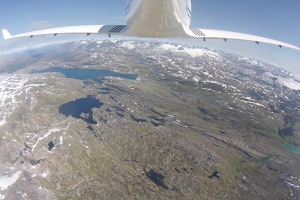 Norsko - mezi ledovcem Jostedalsbreen a pohořím Jotunheimen