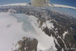 Norsko - ledovec Hardangerjokulen