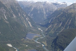 Nový Zéland - cestou k Milford Sound