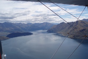 Nový Zéland - jezero Wanaka