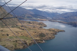 Nový Zéland - jezero Wanaka