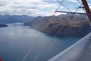 Nový Zéland - jezero Wanaka