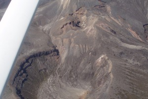 Nový Zéland - kráter sopky Tongariro