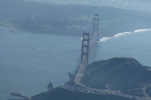 San Francisco, Golden Gate bridge z různých úhlů