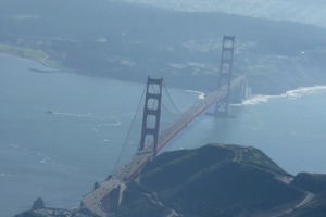 San Francisco, Golden Gate bridge z různých úhlů