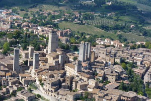 San Gimignano - věžové domy