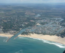 South Africa – the coast of the Indian ocean 
