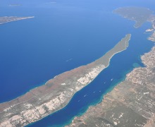 Croatia coast near Zadar