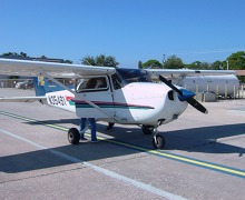 C 172, N 35491, Venice airport, USA C 172, N 35491, Venice airport, USA