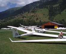 Twin Astir, OK 1421, Switzerland Twin Astir, OK 1421, Switzerland