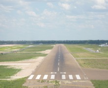 On final, Maun Botswana On final, Maun Botswana