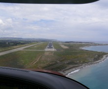 On final, Paphos, Cyprus On final, Paphos, Cyprus