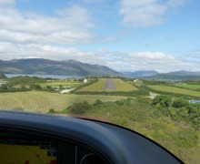 On final, Plockton, Scotland On final, Plockton, Scotland