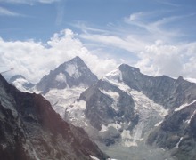 Swiss Alps around Jungfrau