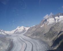 Jungfrau glacier