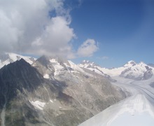 Jungfrau glacier