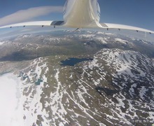 Norway - between Jostedalsbreen glacier and Jotunheimen mountain range 