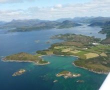 Scotland, the bay of Plockton