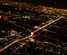 California, Los Angeles v pátek večer California, Los Angeles v pátek večer