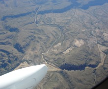 Texas, the Mexico border area and Rio Grane