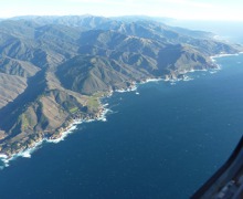 California coast - alongside Highway No 1