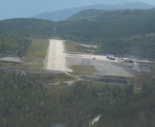 On final Sogndal, Norway On final Sogndal, Norway