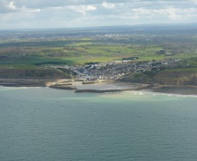 Port-en-Bassin – here was located the pipeline bringing fuel from the UK for the Allies 