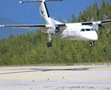 Local transport, Twin Otter - Sogndal, Norway