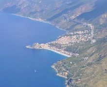 Strait of Messina – the coast of Sicily