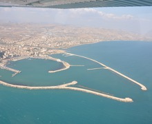 Sicily – the harbour of Licata