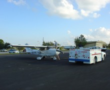 Huntsville, Texas, USA - refuelling