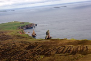 Zajímavá skaliska na výběžku Duncansby