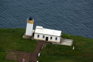 Maják na výběžku Duncansby, Severní Skotsko Maják na výběžku Duncansby, Severní Skotsko