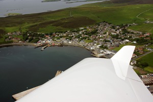 Přístav a městečko Walls, Shetlandské ostrovy