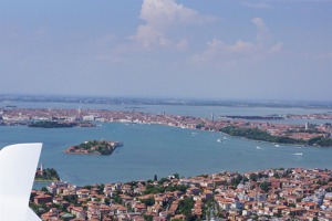 Benátky, ústí Canal Grande