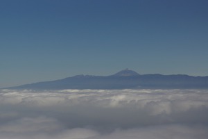 Tenerife s kráterem vysokým téměř 4 000 metrů