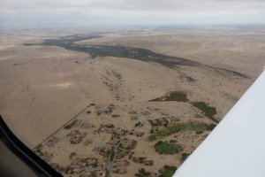 Namibia - a settlement in the Namib desert