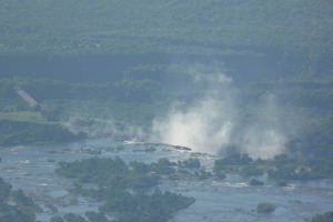 Zambia, Zambezi river before Victoria falls