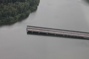 Unfinished highway, Želiv, Czech Republic