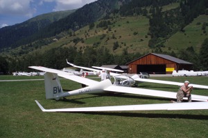 Twin Astir, OK 1421, avionics, Switzerland