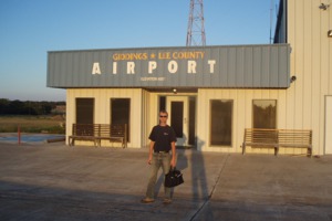 Giddings, Texas, USA - terminal building