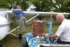 Ladysmith, RSA - refuelling ZS LEX 