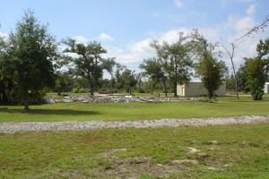 Cathrina damage at airpark, New Orleans, Luisiana, USA 