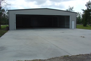 Cathrina damage at airpark, New Orleans, Luisiana, USA 