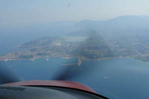 Long final, runway 17, Corfu, Greece